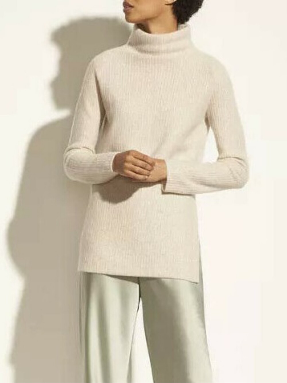 Vince Cashmere Turtleneck Tunic Sweater Size Small